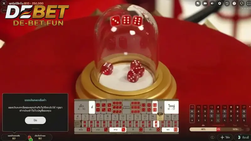 กฎกติกาและรูปแบบการเดิมพันใน ซิกโบ DEBET