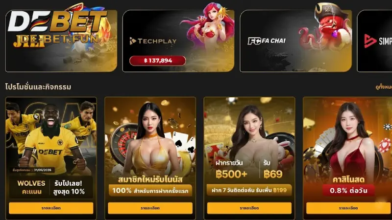 ระบบนิเวศการเดิมพันที่สมบูรณ์แบบสำหรับคนไทย